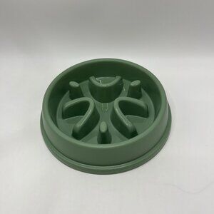 Pet Round Slow Feeder Bowl, Silicone Licking Mat, Anti-Slip & Anti-Tip